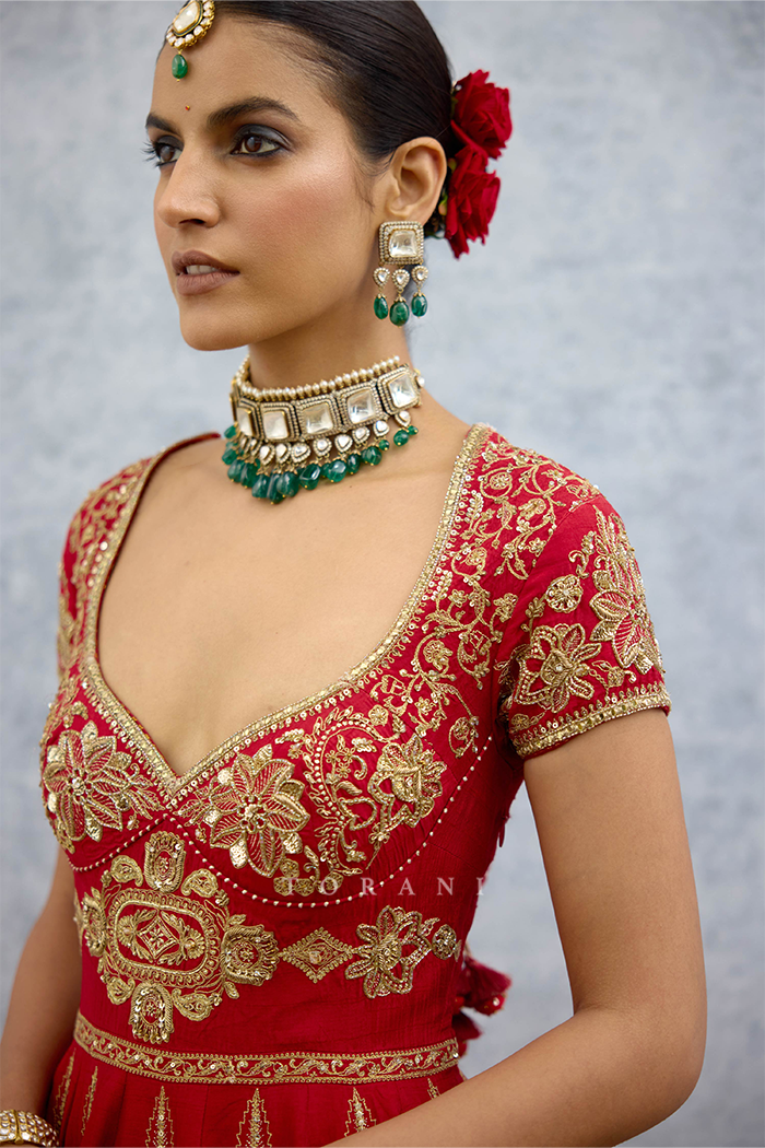 Lakshma Miral Anarkali Set