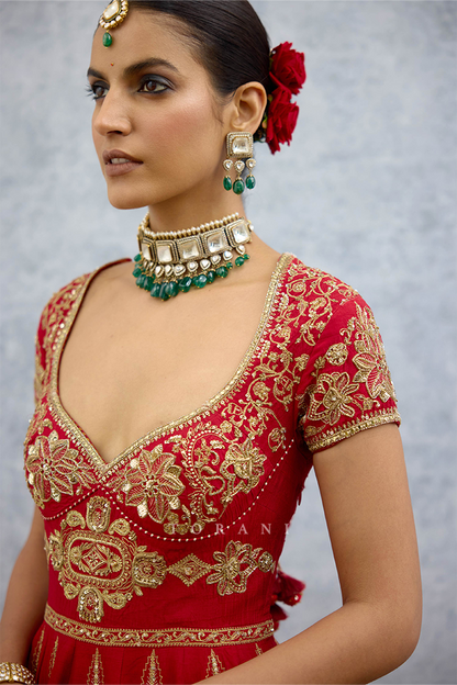 Lakshma Miral Anarkali Set