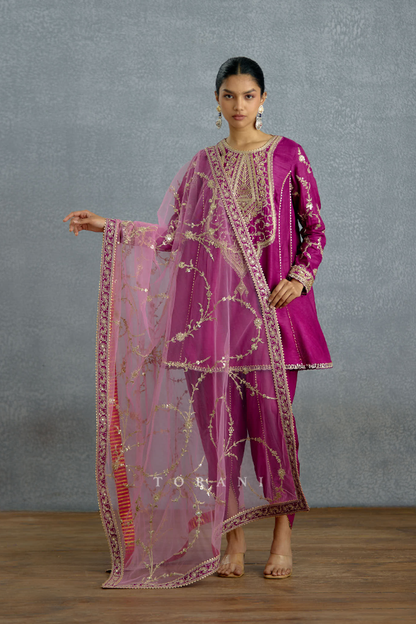 Anarshi Banafsha Kurta Set