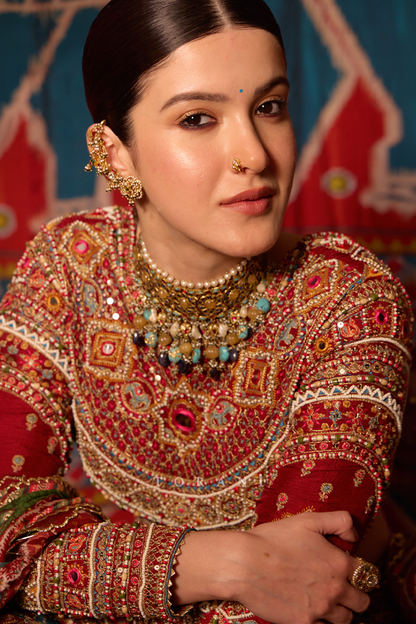 Shanaya Kapoor in our Kanak Varnaabha Lehenga Set