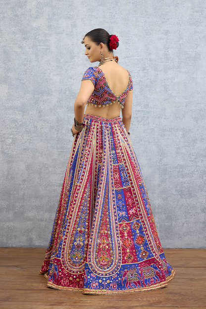 Niladri Surkhi Varna Blouse