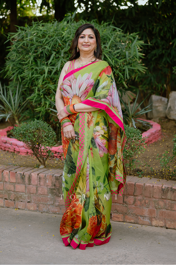 Mamta Sharma in our Angoori Leila Saree