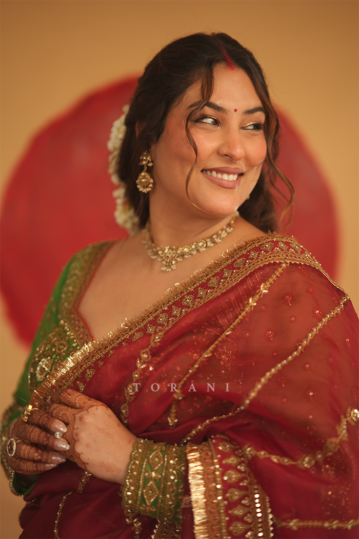 Sakshi Sindwani In our Saroja Ramani Saree Set