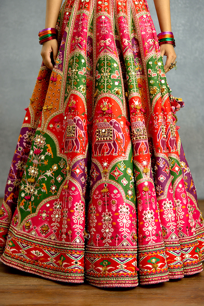 Rangili Dhruvi Drashti Lehenga Set