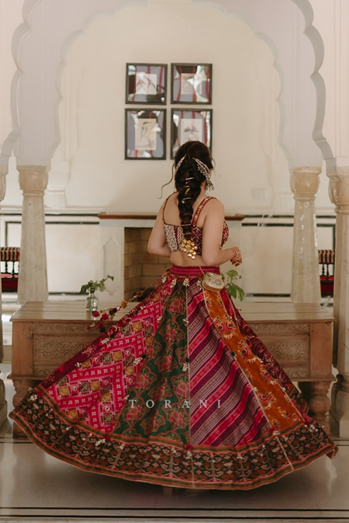 Tanya Mansharamani in our Rangili Meher Lehenga Set