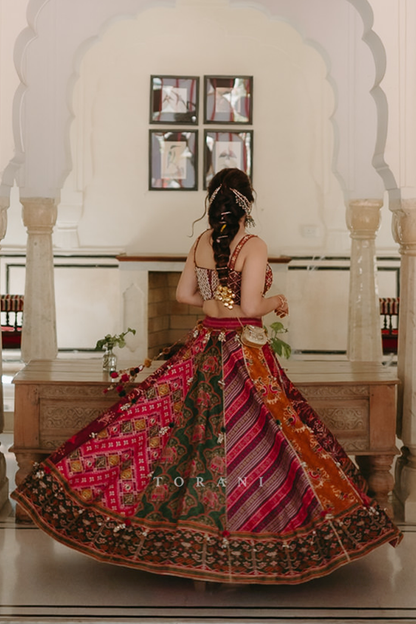 Tanya Mansharamani in our Rangili Meher Lehenga Set