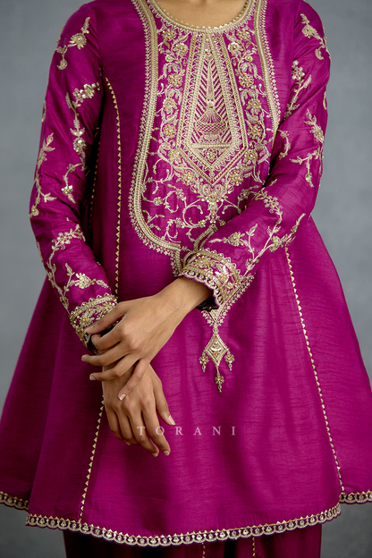 Anarshi Banafsha Kurta Set