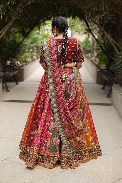 Darshika Agarwal in our Rangili Meenakshi Lehenga Set