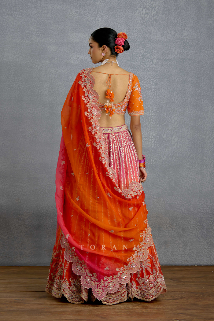 Meera Madhur Lehenga Set