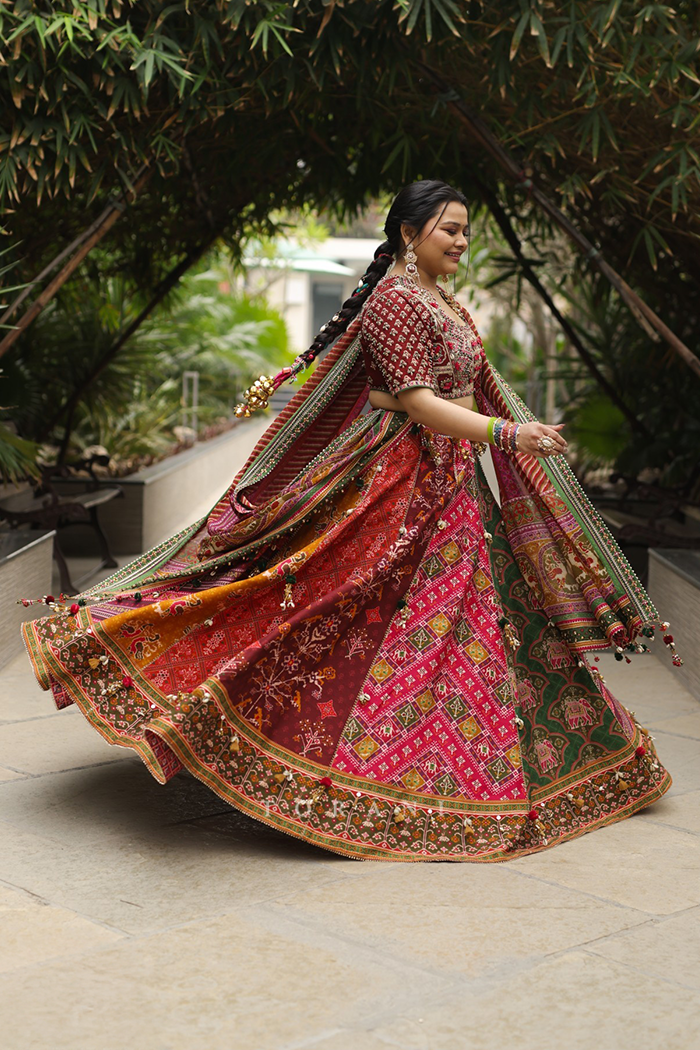 Darshika Agarwal in our Rangili Meenakshi Lehenga Set