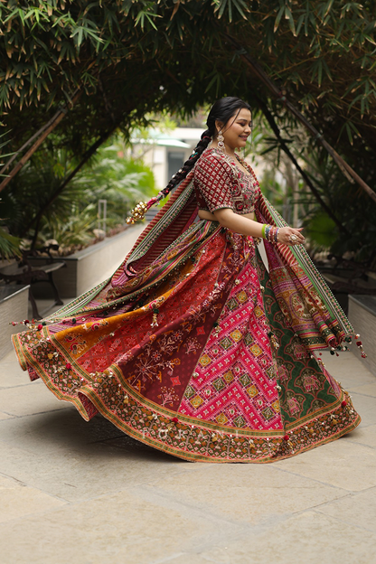 Darshika Agarwal in our Rangili Meenakshi Lehenga Set