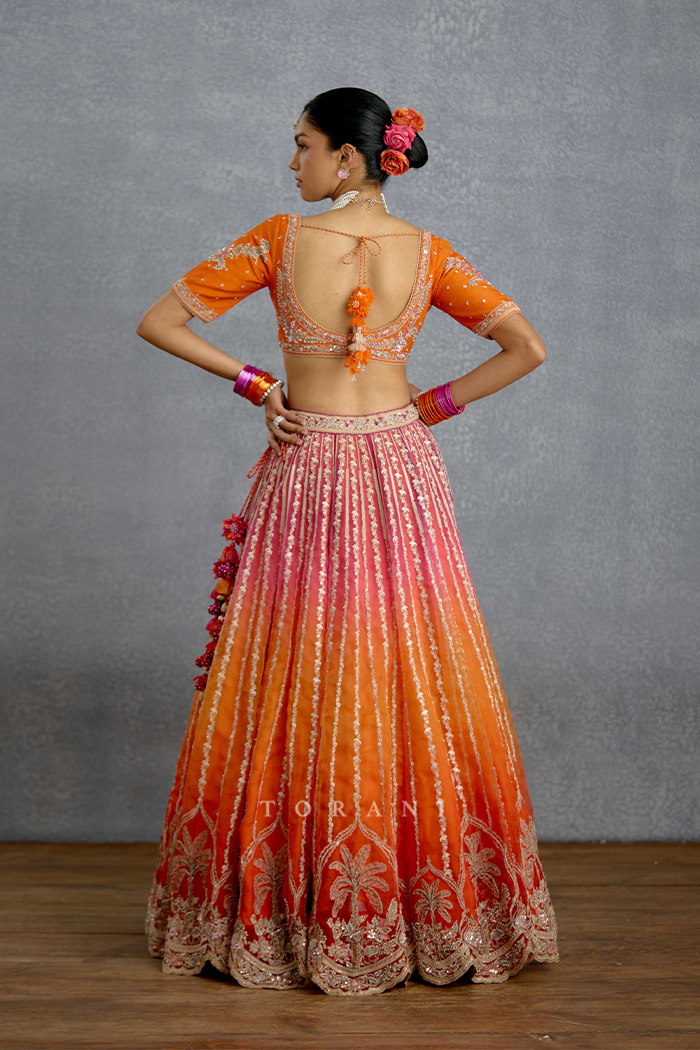 Meera Madhur Lehenga Set