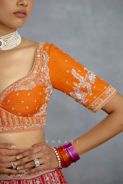 Meera Madhur Lehenga Set