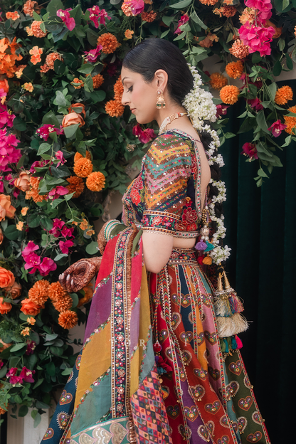 Harpreet Kaur in our Dil Rangrez Jiya Lehenga Set