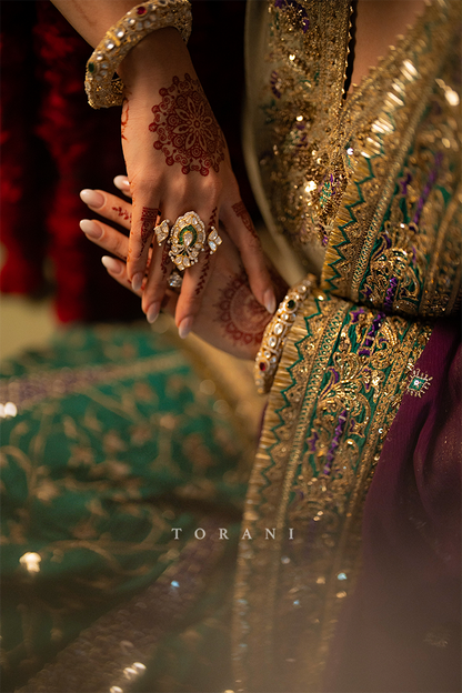 Ashna in our Custom Sabeena Sharara Set