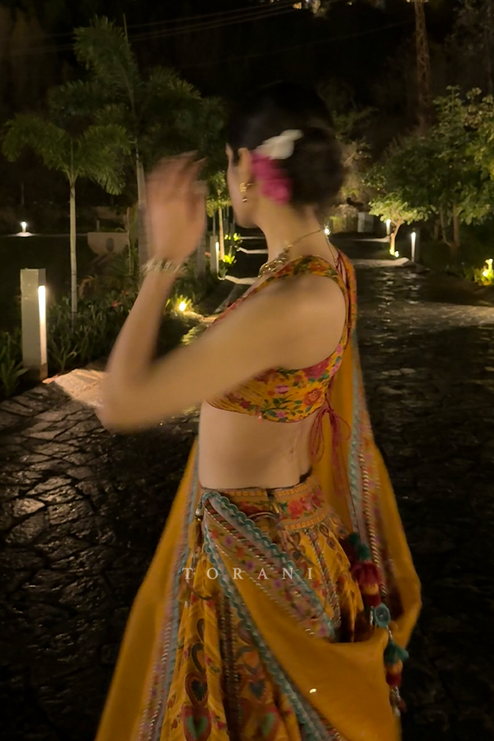 Diya Jaiswani in our Dil Seher Uma Lehenga Set