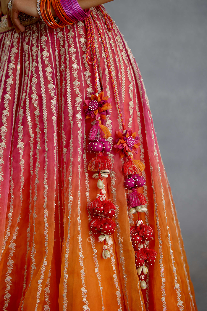 Meera Madhur Lehenga Set