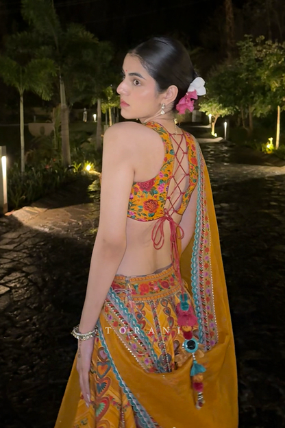 Diya Jaiswani in our Dil Seher Uma Lehenga Set