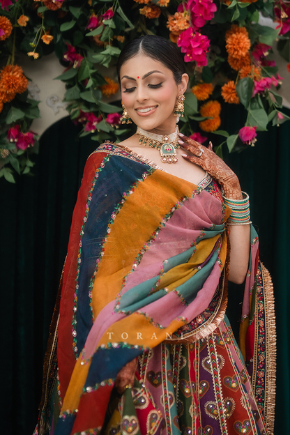 Harpreet Kaur in our Dil Rangrez Jiya Lehenga Set