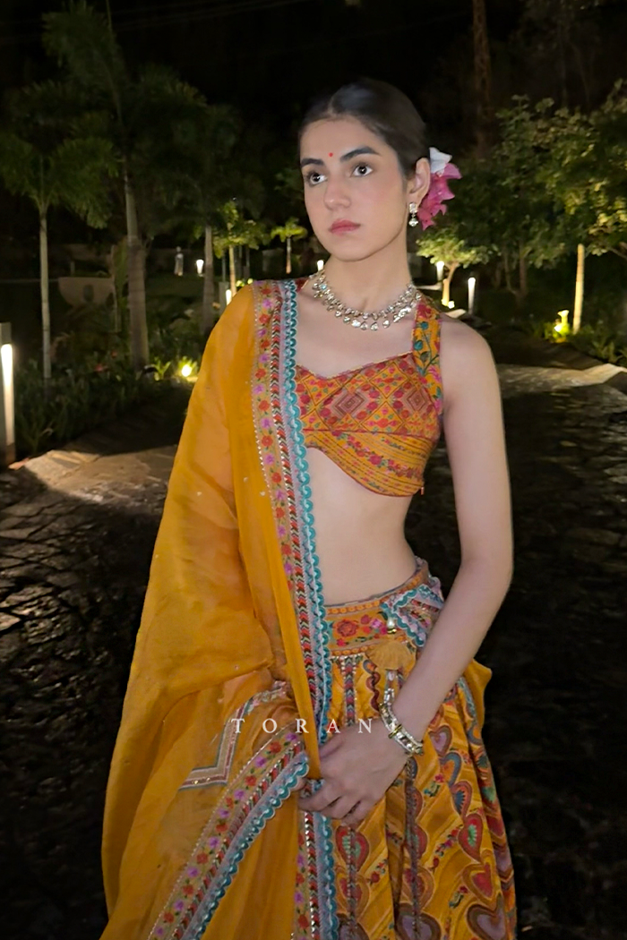 Diya Jaiswani in our Dil Seher Uma Lehenga Set