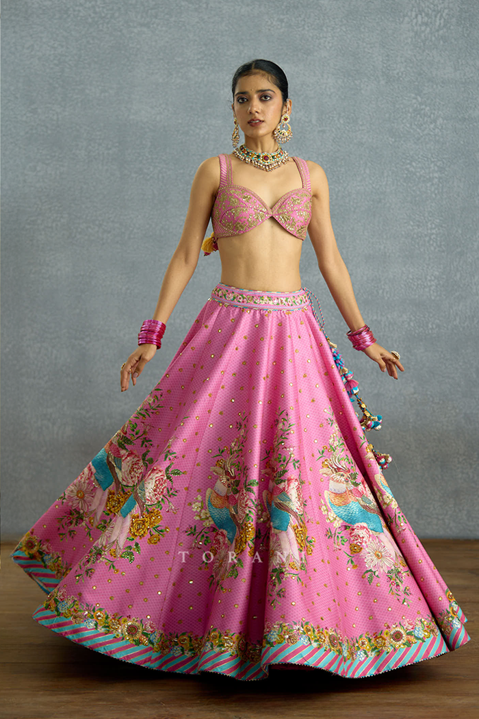 Rang Jhilmil Gulnaar Lehenga Set
