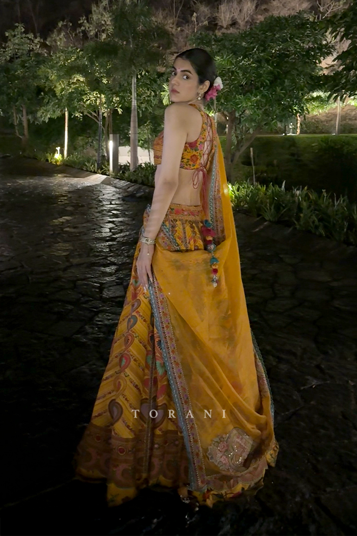 Diya Jaiswani in our Dil Seher Uma Lehenga Set