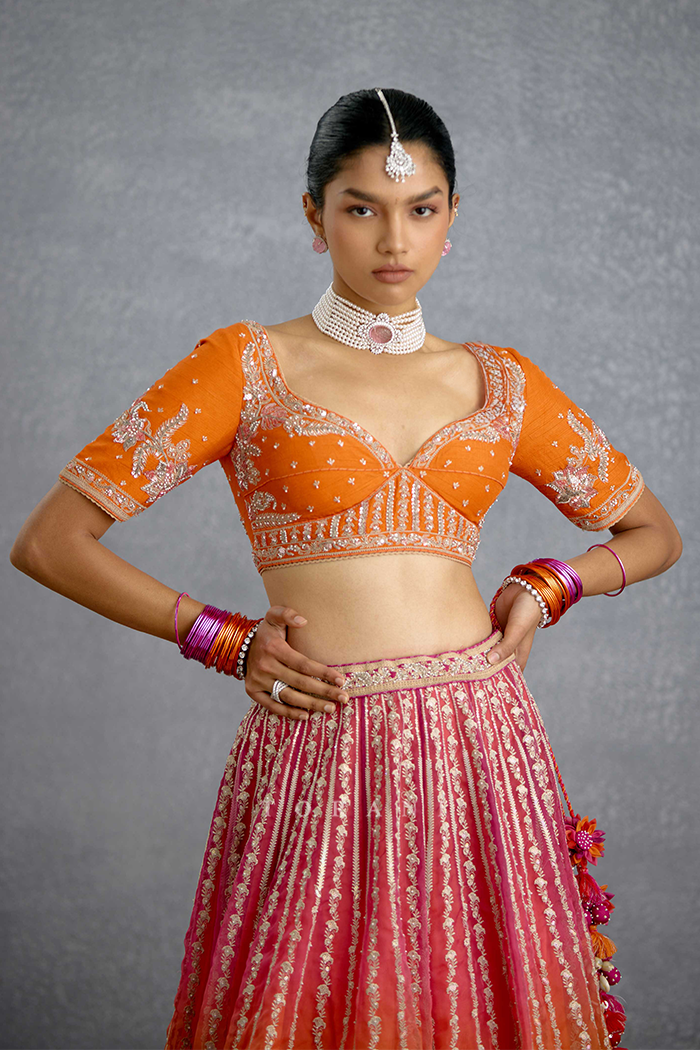 Meera Madhur Lehenga Set