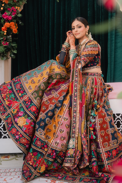 Harpreet Kaur in our Dil Rangrez Jiya Lehenga Set