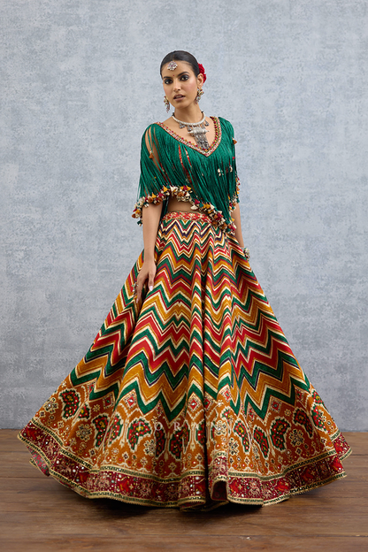 Chitrita Khanak Lehenga Set