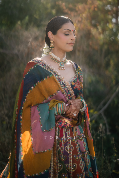 Harpreet Kaur in our Dil Rangrez Jiya Lehenga Set