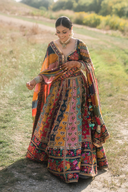 Harpreet Kaur in our Dil Rangrez Jiya Lehenga Set