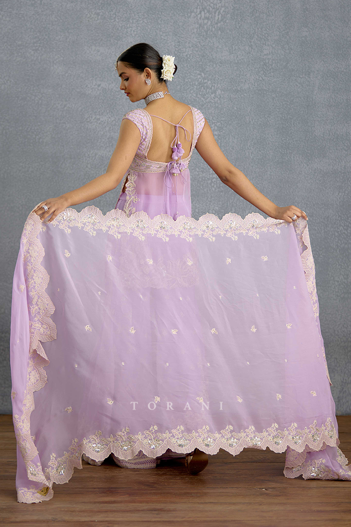 Nairika Chandra Sharara Set