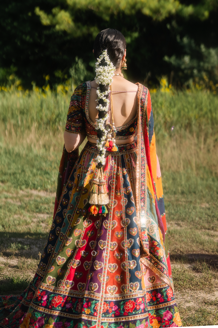 Harpreet Kaur in our Dil Rangrez Jiya Lehenga Set