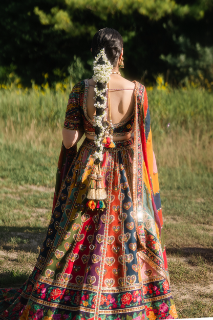 Harpreet Kaur in our Dil Rangrez Jiya Lehenga Set