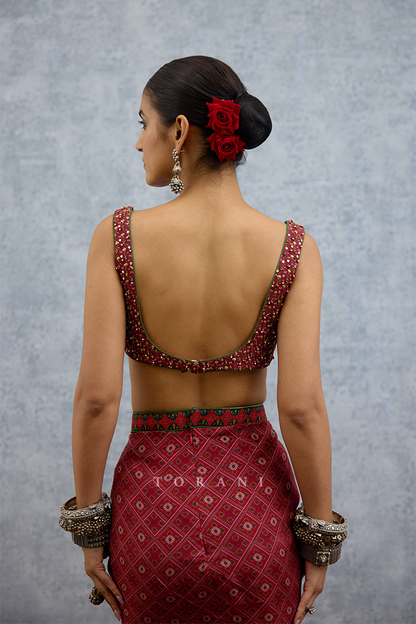 Surkhi Nagari Dhoti Set