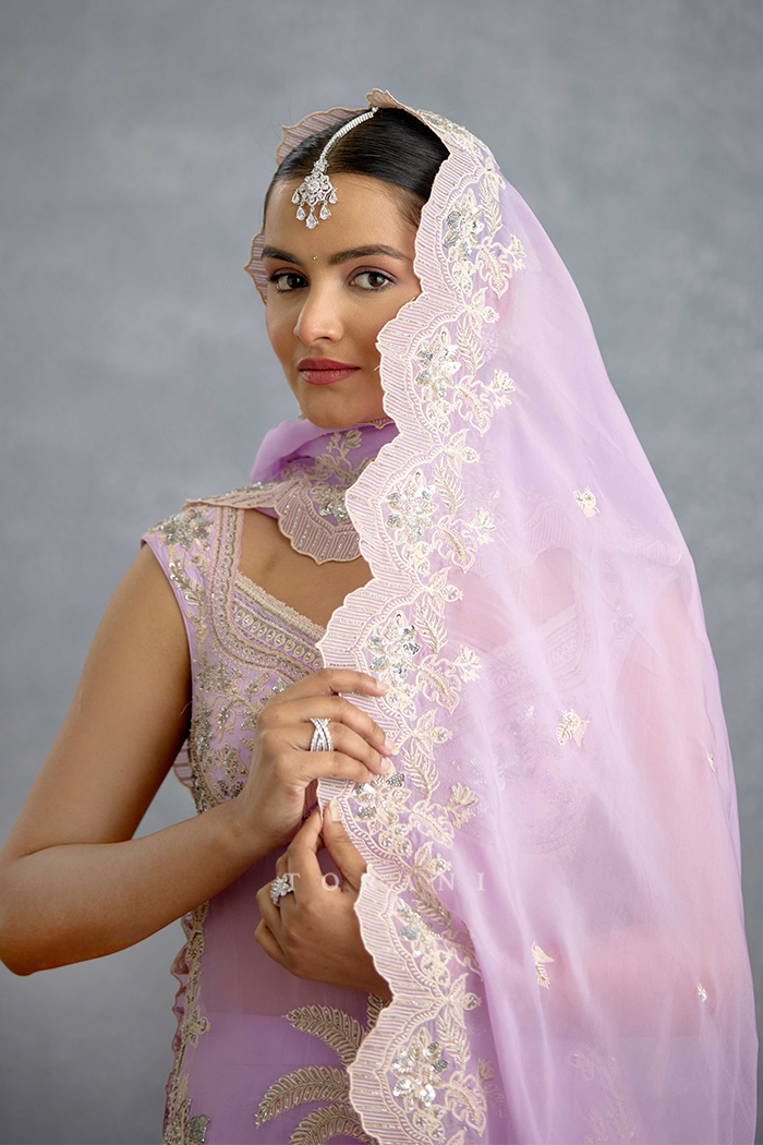 Nairika Chandra Sharara Set