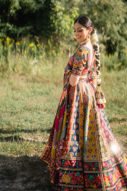 Harpreet Kaur in our Dil Rangrez Jiya Lehenga Set
