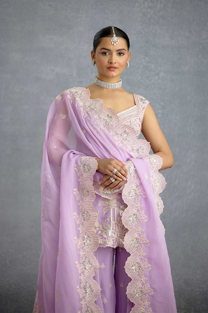 Nairika Chandra Sharara Set