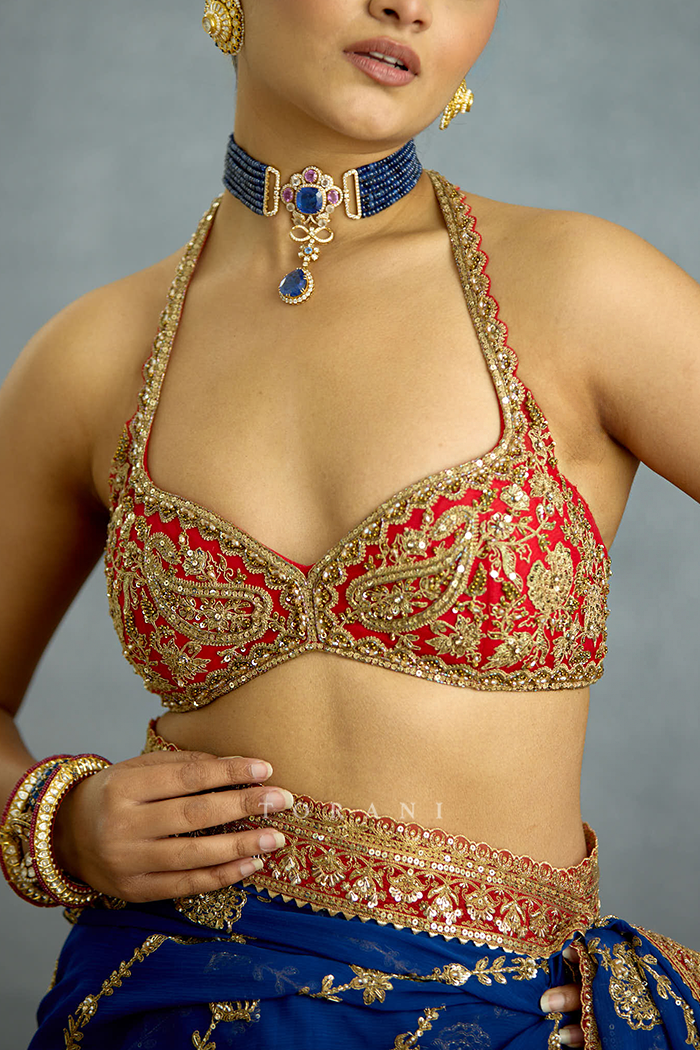 Surkh Noorani Blouse