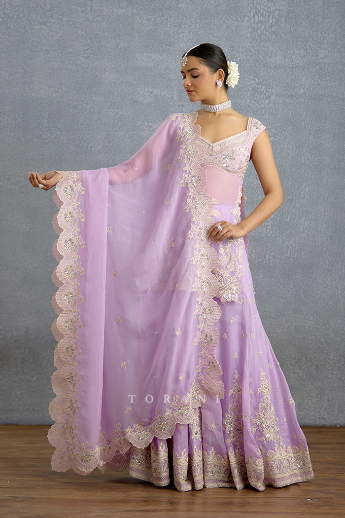 Nairika Chandra Sharara Set