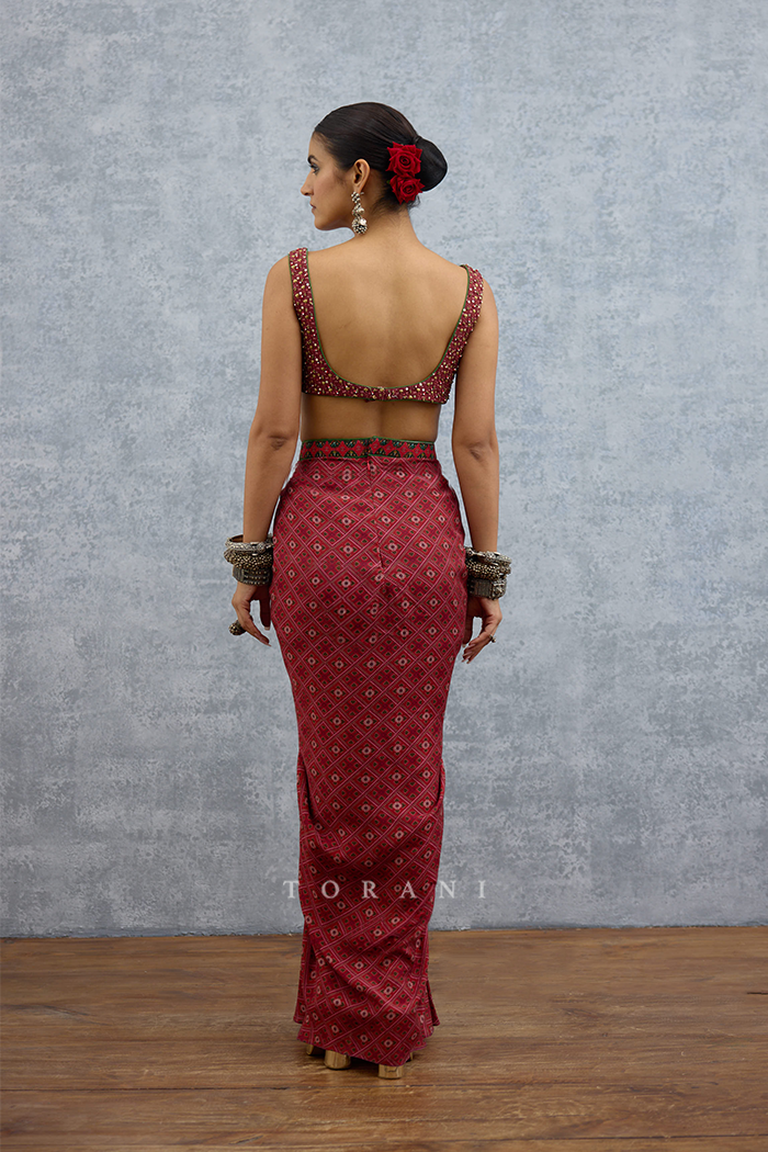 Surkhi Nagari Dhoti Set