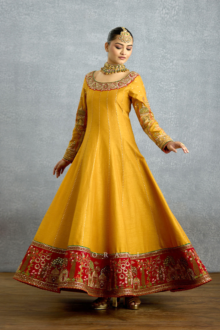 Noor Zunairah Anarkali Set