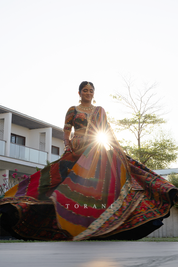 Harshita Reddy in our Dil Rangrez Jiya Lehenga Set