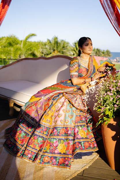 Harshita Reddy in our Dil Rangrez Jiya Lehenga Set