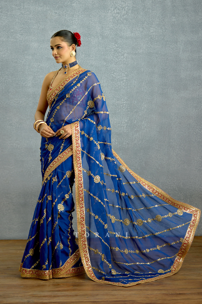 Neelam Takmeel Saree