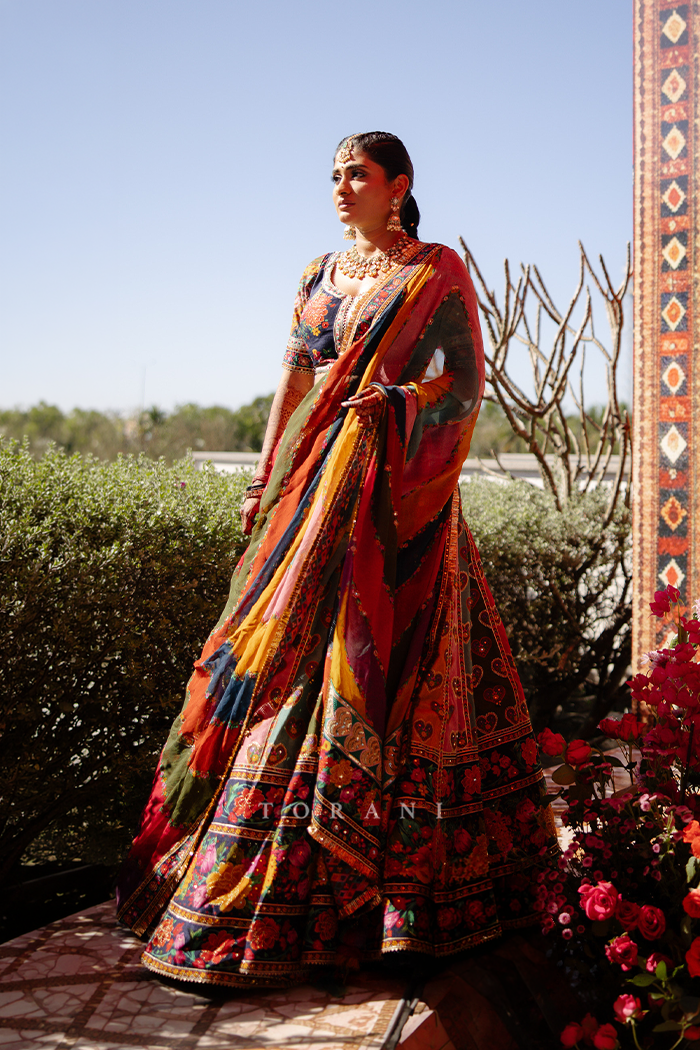Harshita Reddy in our Dil Rangrez Jiya Lehenga Set