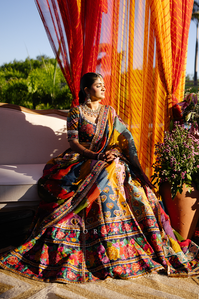 Harshita Reddy in our Dil Rangrez Jiya Lehenga Set