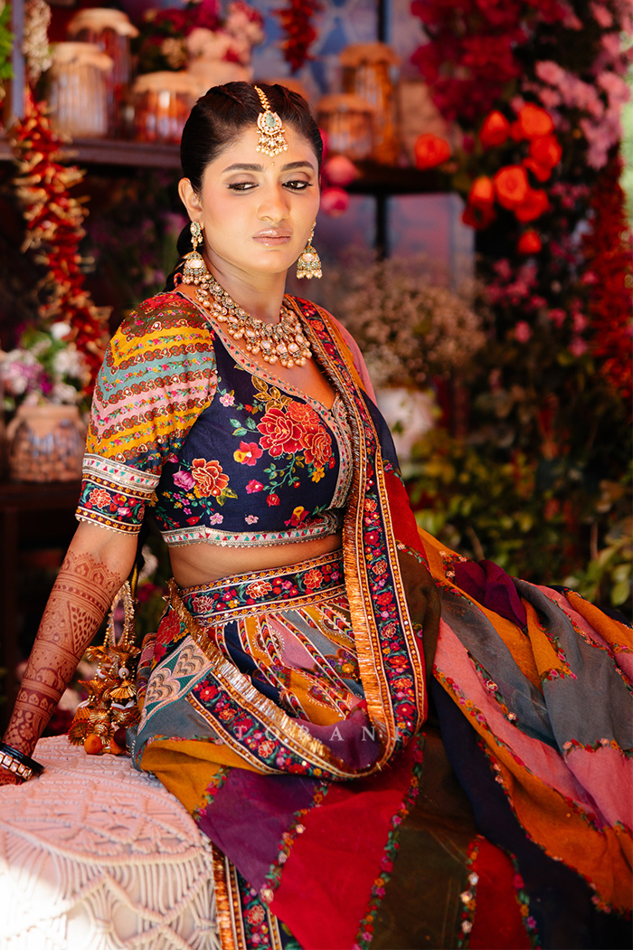 Harshita Reddy in our Dil Rangrez Jiya Lehenga Set