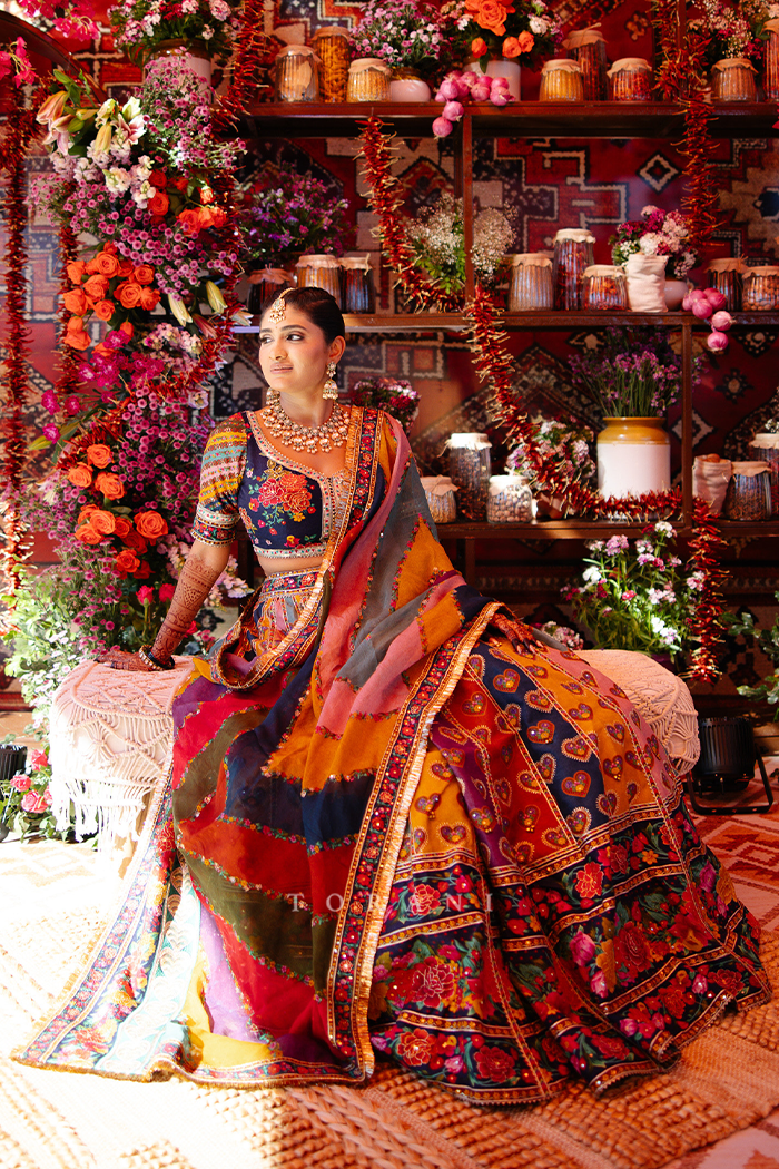 Harshita Reddy in our Dil Rangrez Jiya Lehenga Set
