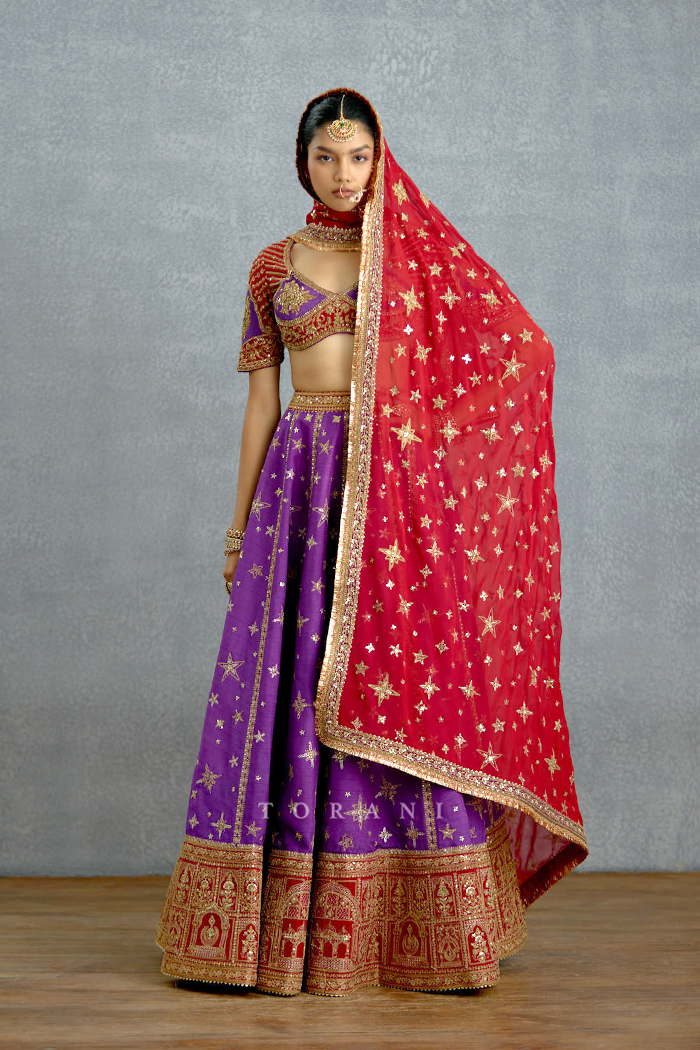 Banafsha Zehra Aks Lehenga Set